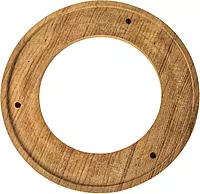 Whitecap Teak Trim Ring - 4" Inner Diameter Opening