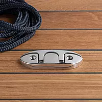 Whitecap Industries Hardware 6744 Stainless Steel Folding Cleat, 4-9/16"