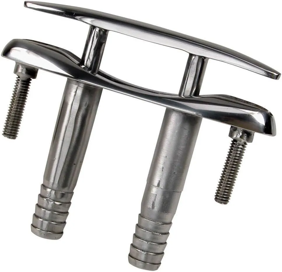 Whitecap Bluewater 6" E-Z Push Up Stainless Steel Cleat