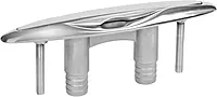 Whitecap 6710CBLUE Stainless Steel E-Z Pull Up Cleat - 8"