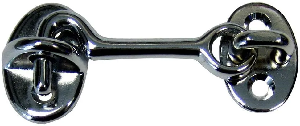 WHITECAP Brass Cabin Door Hook 2 Inch