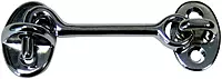 Whitecap Cabin Door Hook - CP/Brass - 3"