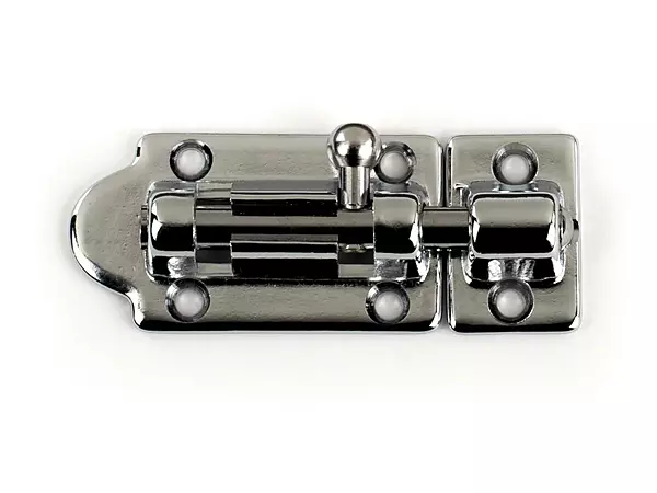 Whitecap Industries S-0585C Chrome Plated Brass Barrel Bolt, 2-1/2-Inch