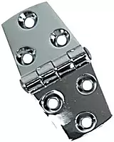 Whitecap S-1492C Chrome-Plated Zamac Door Hinge - 1-1/2" x 3"