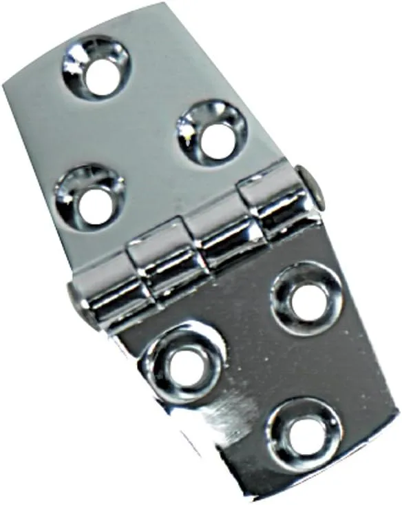 Whitecap S-1492C Chrome-Plated Zamac Door Hinge - 1-1/2" x 3"