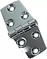 Whitecap S-1492C Chrome-Plated Zamac Door Hinge - 1-1/2" x 3"