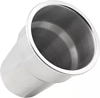 Whitecap Extra Large Stainless Steel Flush Cupholder