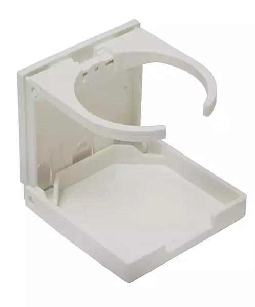 Whitecap Folding Drink Holder - White Nylon