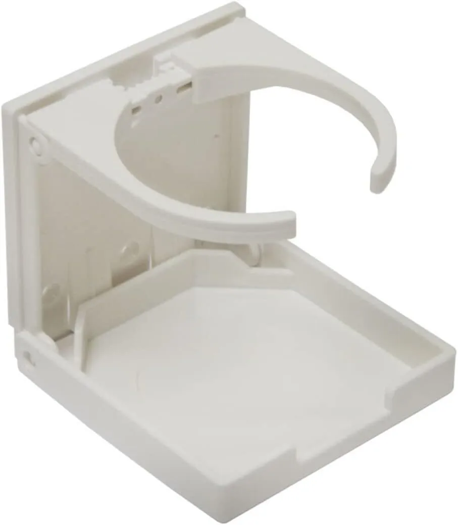 Whitecap Folding Drink Holder - White Nylon
