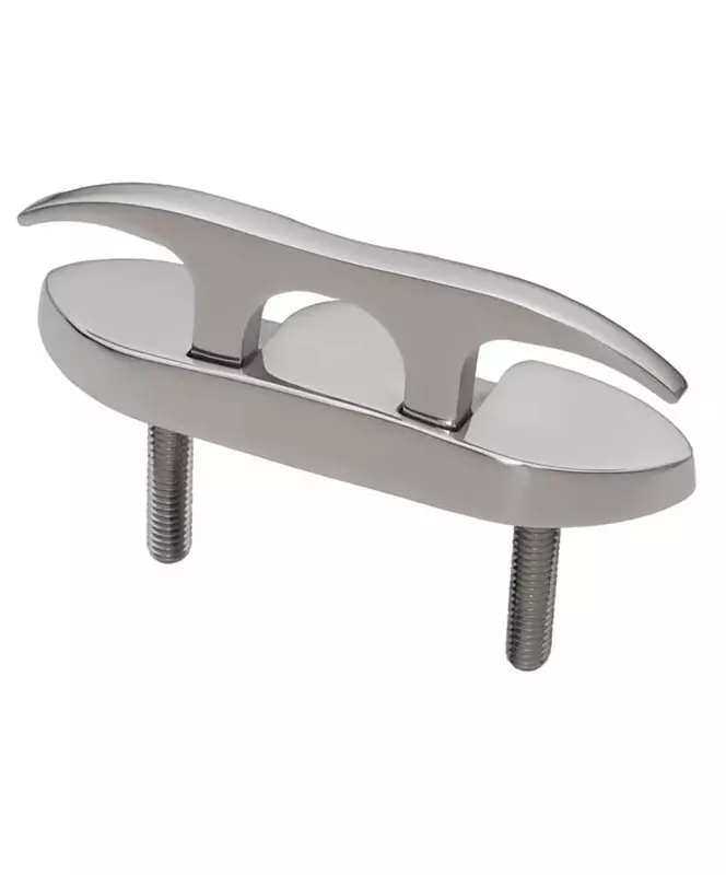 Whitecap Folding Cleat - Stainless Steel Studded - 4-1/2"