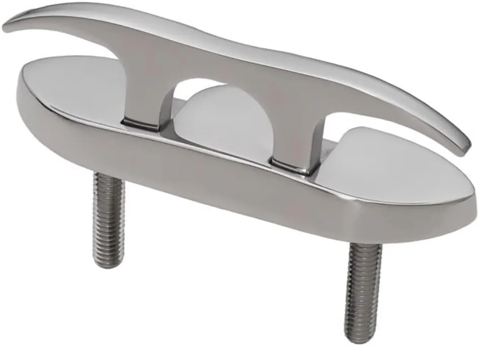 Whitecap Folding Cleat - Stainless Steel Studded - 4-1/2"