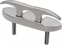 Whitecap Folding Cleat - Stainless Steel Studded - 4-1/2"