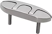 Whitecap Folding Cleat - Stainless Steel Studded - 4-1/2"