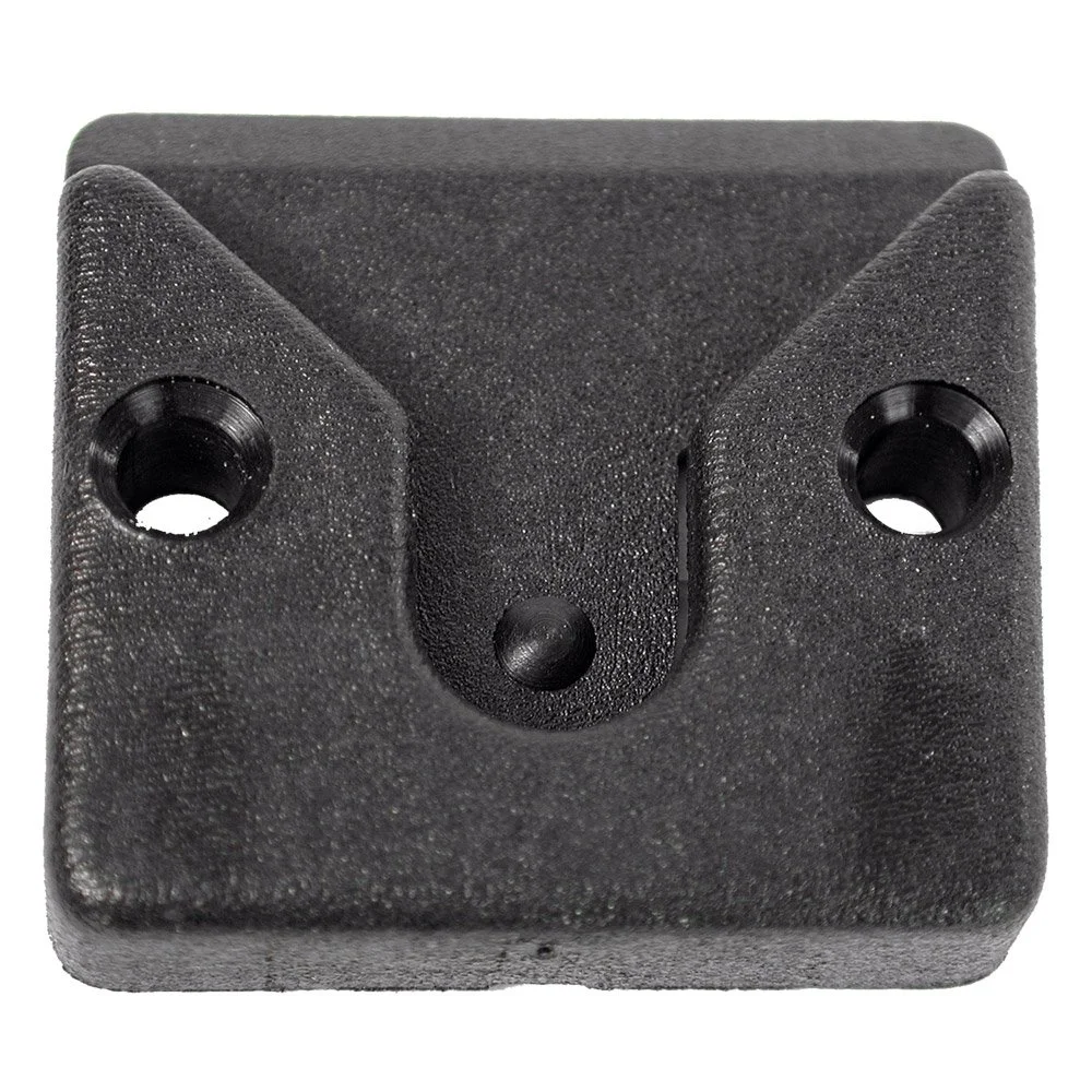 Whitecap Black Plastic Microphone Clip