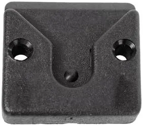 Whitecap Black Plastic Microphone Clip