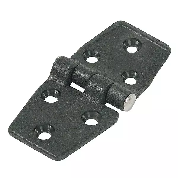 Whitecap Door Hinge - Black Nylon - 1-1/2" x 3"