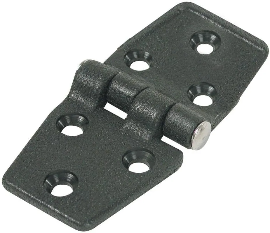 Whitecap Door Hinge - Black Nylon - 1-1/2" x 3"