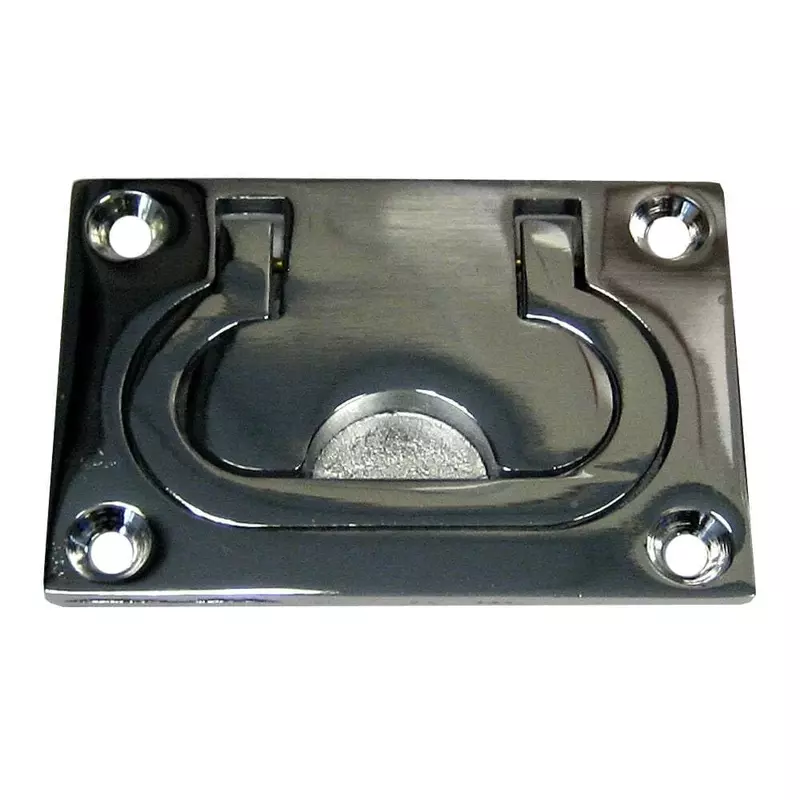 Whitecap 3364BC Nylon Flush Pull - 3-11/16", Black