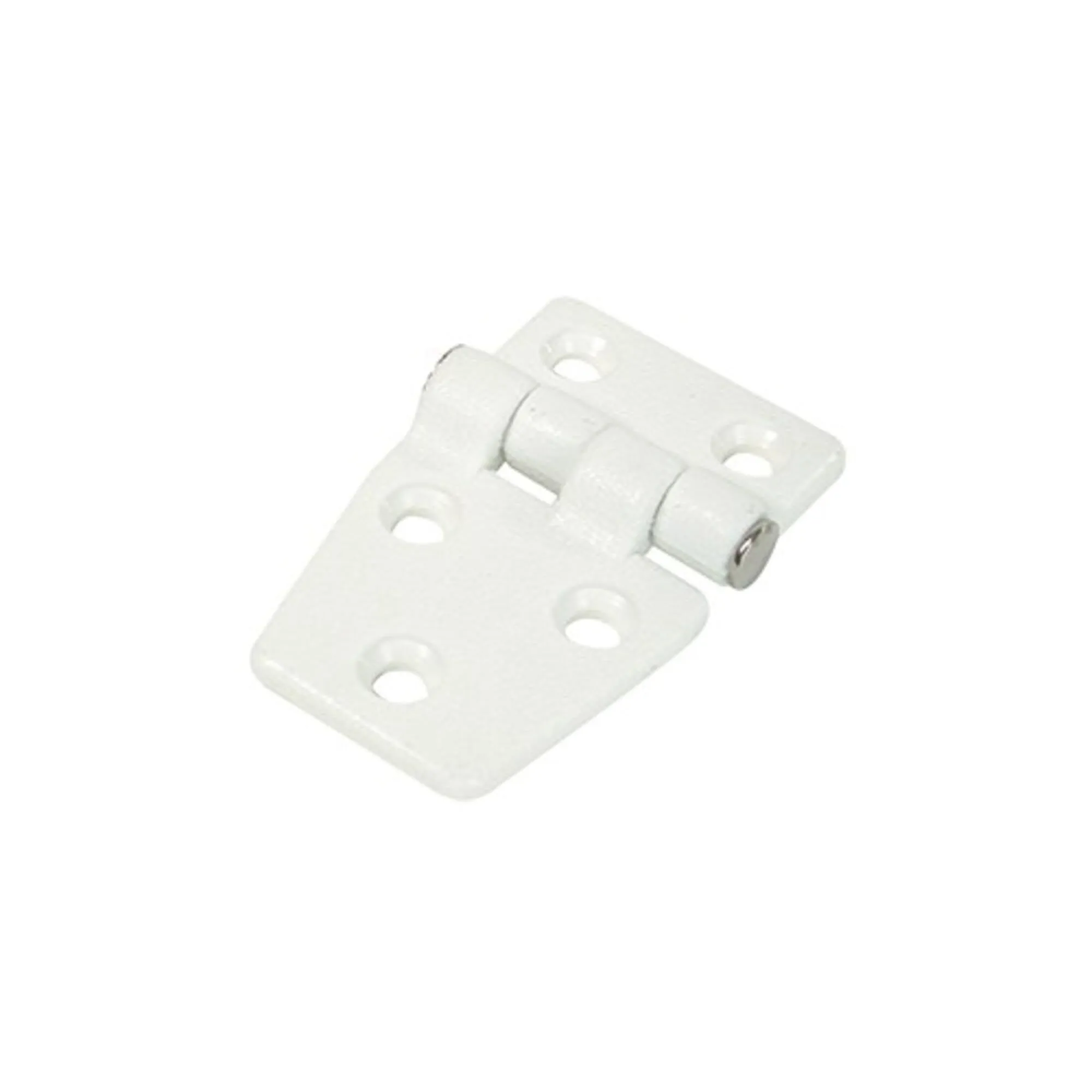 Whitecap Shortside Door Hinge - White Nylon - 1-3/8" x 2-1/4"