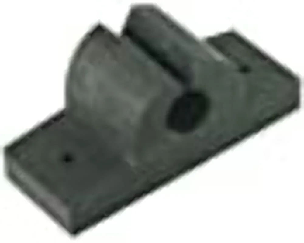 Rubber Tool/Rod Holder (Pair) - Fits 3/8" Tube - Black