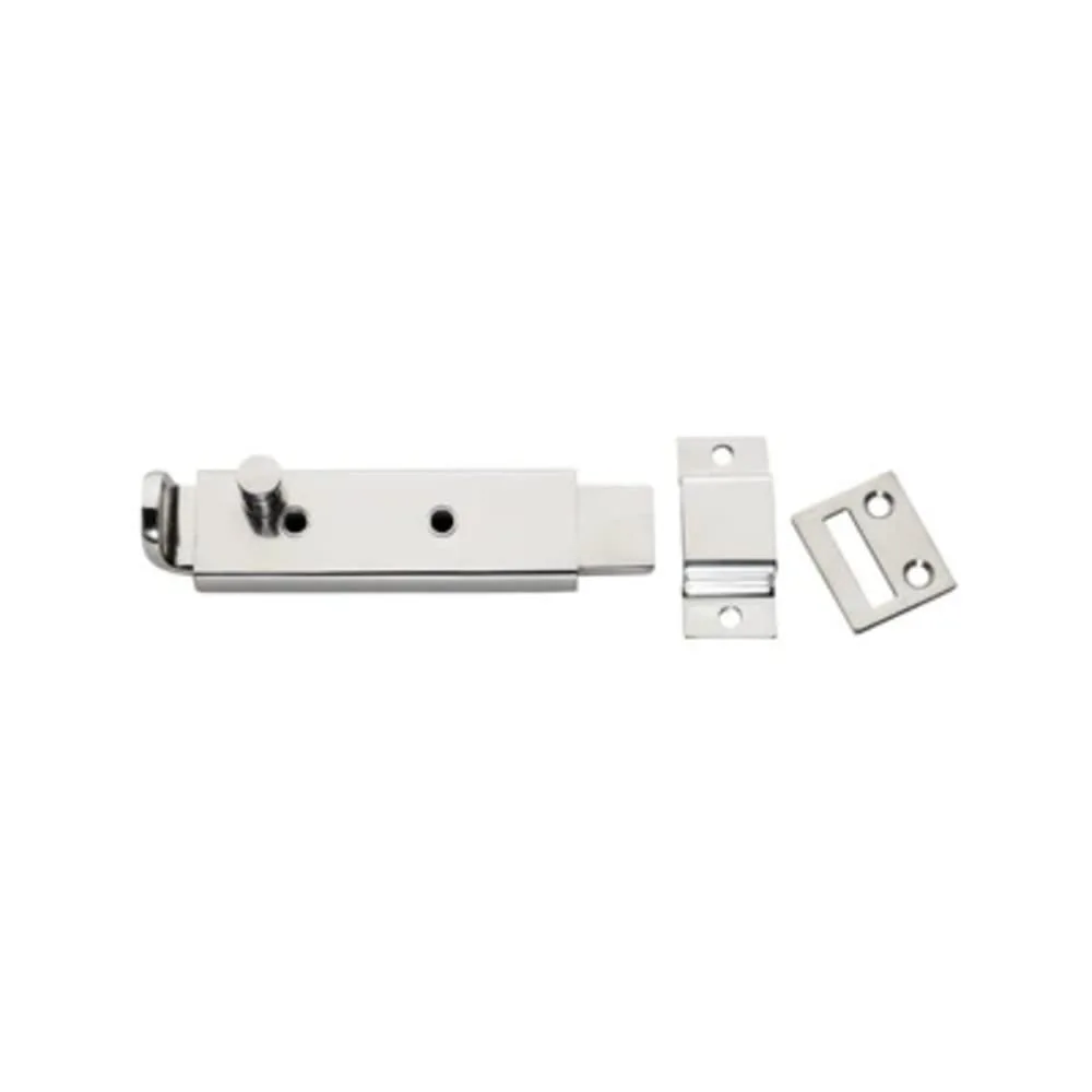 Whitecap Spring Loaded Slide Bolt/Latch - 316 Stainless Steel - 5-5/16"