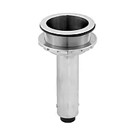 Whitecap S-0627C 0° Rod and Cup Holder - 304 Stainless Steel, Silver