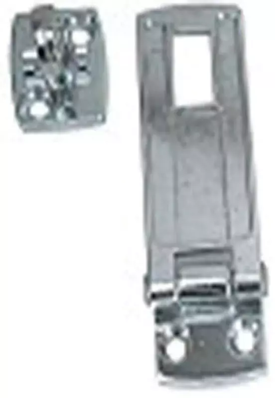 Whitecap S-1400C Chrome Plated Zamac Swivel Safety Hasp - 1-1/8" x 3"