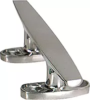 Whitecap Industries S-1445C Chrome Plated Zamac Hollow Base Cleat - 6"