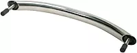 Whitecap Studded Hand Rail - 304 Stainless Steel - 12"