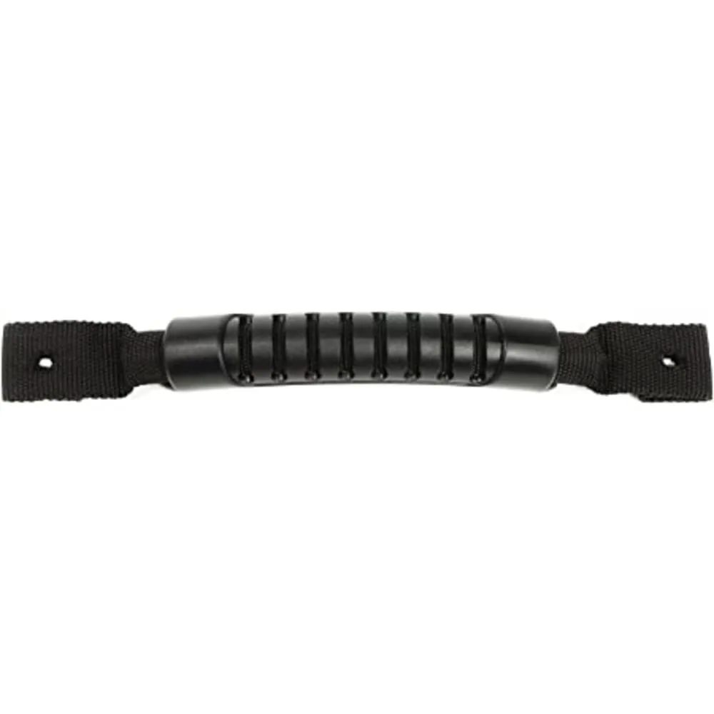 Whitecap Industries S-7098P Flexible Grab Handle with Molded Grip - 9-3/8", Black , Beige