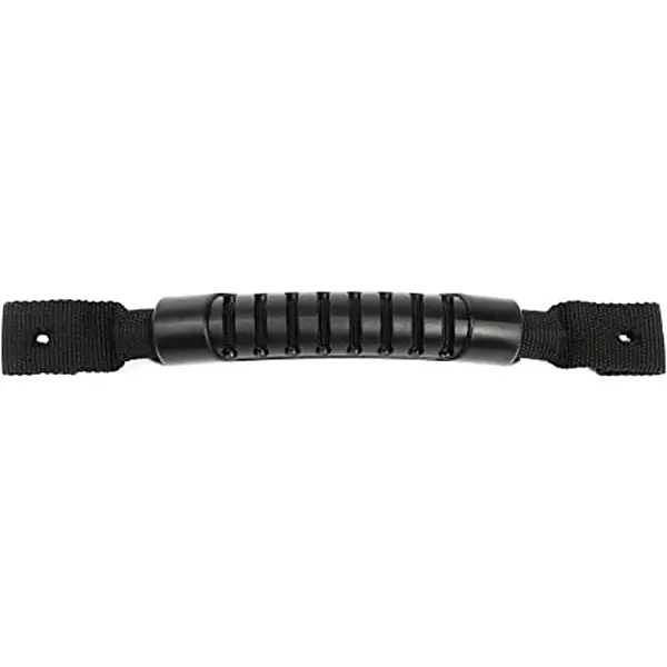 Whitecap Industries S-7098P Flexible Grab Handle with Molded Grip - 9-3/8", Black , Beige