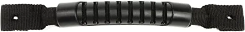 Whitecap Industries S-7098P Flexible Grab Handle with Molded Grip - 9-3/8", Black , Beige