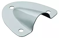 Whitecap S1390C 2-1/4" X 2-1/4" Stainless Steel Clam Shell Vent