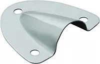 Whitecap S1390C 2-1/4" X 2-1/4" Stainless Steel Clam Shell Vent