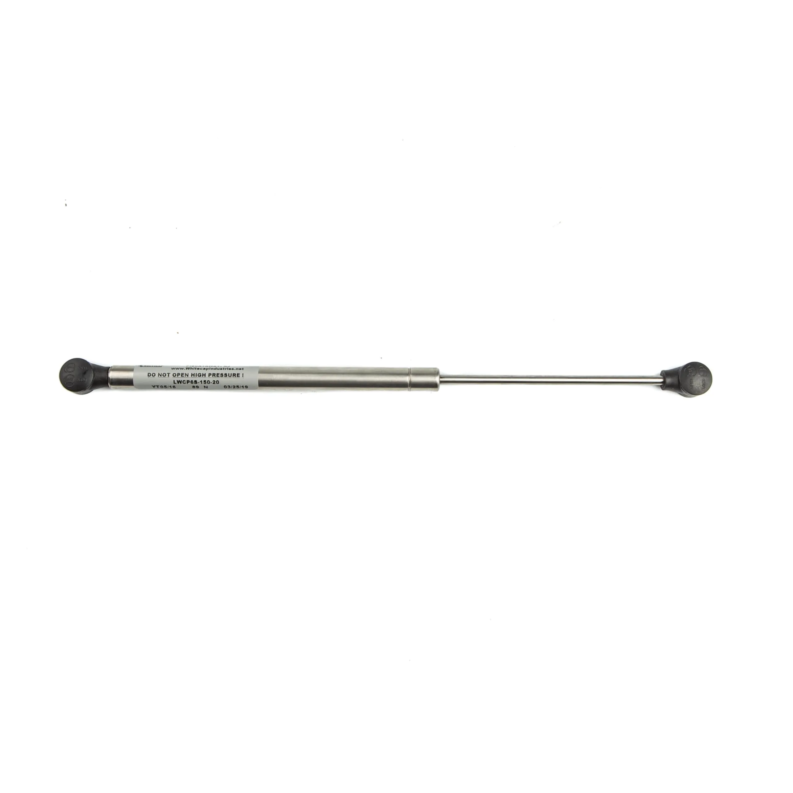 WHITECAP G-3320SSC Stainless Steel Gas Spring — 9.5"–15", 20 lb