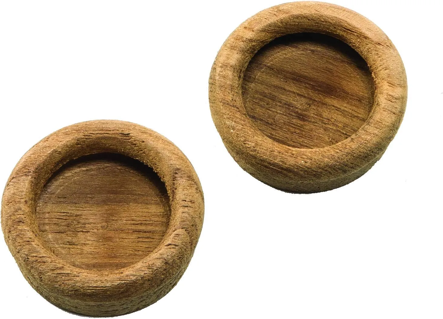 Whitecap Teak Round Drawer Pull - 1-3/8" Round - 2 Pack