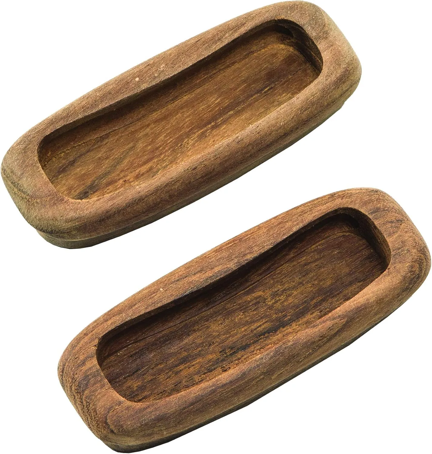 WHITECAP 60135-A Teak Rectangular Drawer Pull 3-1/4" - 2-Pack, Beige