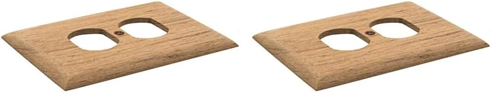 Whitecap 60170 Teak Dual Outlet Cover 1 Count (Pack of 2)