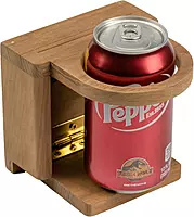 Whitecap 62601 Teak Folding Drink Holder