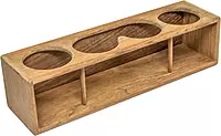 Whitecap 62632 Teak Four Drink/Binocular Rack