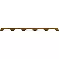 Whitecap Teak Handrail - Five-Loop - 53 in - Beige