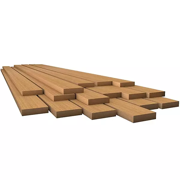 Whitecap 60812 Teak Lumber - 1/2" x 1-3/4" x 36"