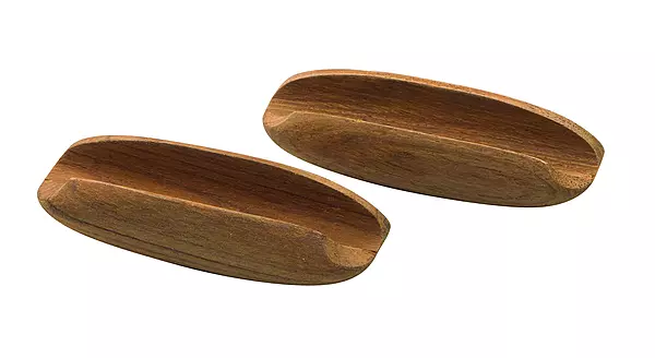 Whitecap 60147-A Oval Drawer Pull 4 inches Long - 2-Packwith Hardware , Beige