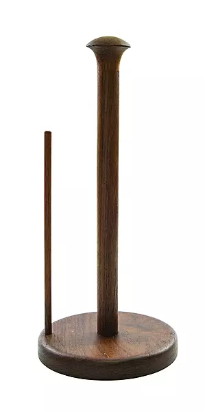 Whitecap 62444 Teak Stand Up Paper Towel Holder