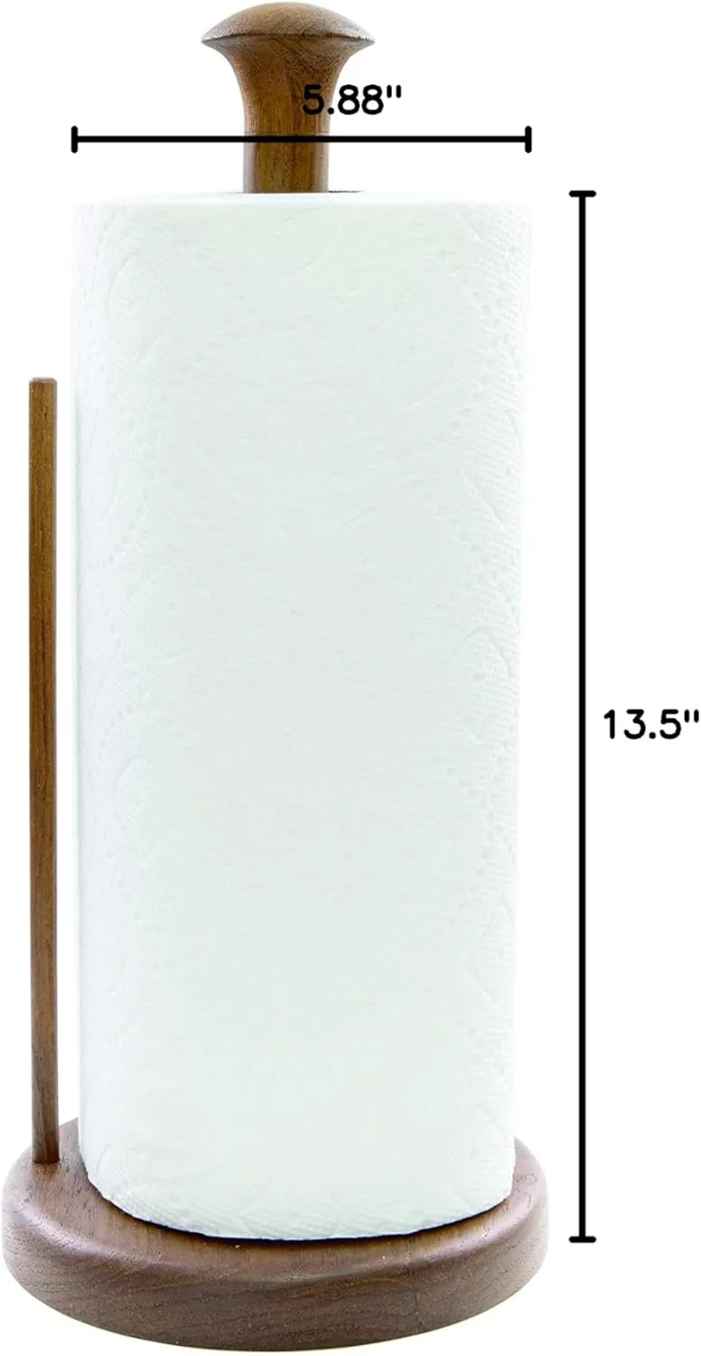 Whitecap 62444 Teak Stand Up Paper Towel Holder