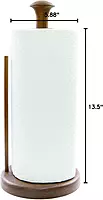 Whitecap 62444 Teak Stand Up Paper Towel Holder
