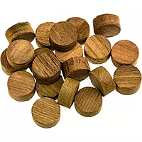 Whitecap Teak Whitecap 60155-20 Teak Plugs - 1", Pack of 20