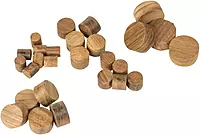 Whitecap 60151-20 Teak Plugs - 3/8", Pack of 20
