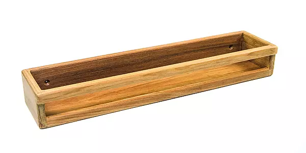 Whitecap 62526 Teak Stow-Rack, Brown