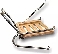 Whitecap Teak Swim Platform with Ladder for Outboard Motors - Model 60902
